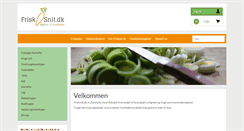 Desktop Screenshot of frisksnit.dk