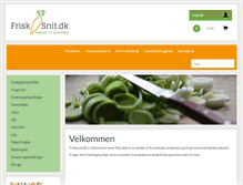 Tablet Screenshot of frisksnit.dk